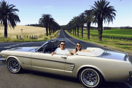 Barossa Personalised Tour in a Mustang for Two