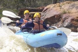 White Water Rafting the Murray